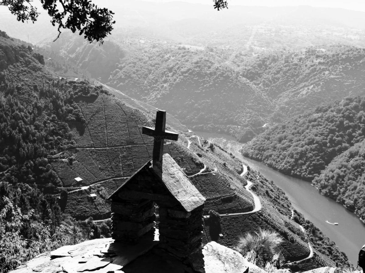 Casa Doade, En A Ribeira Sacra Villa Exteriör bild