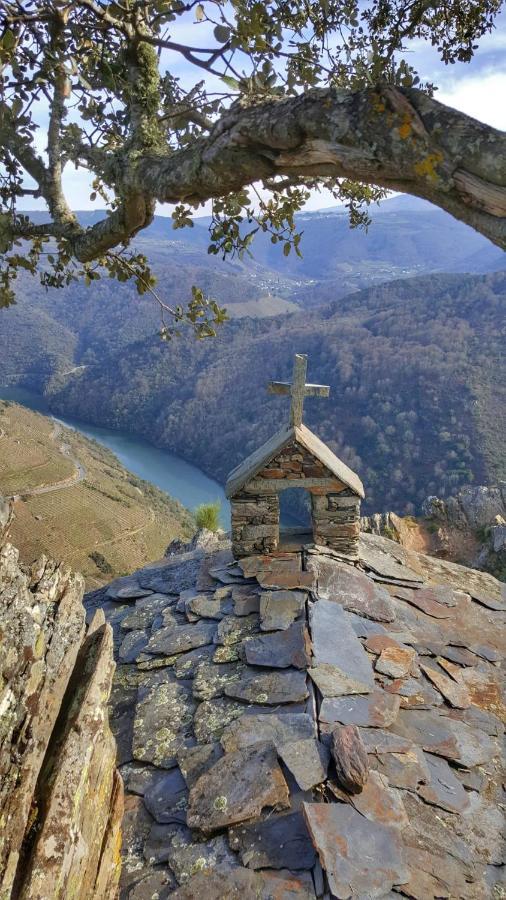 Casa Doade, En A Ribeira Sacra Villa Exteriör bild