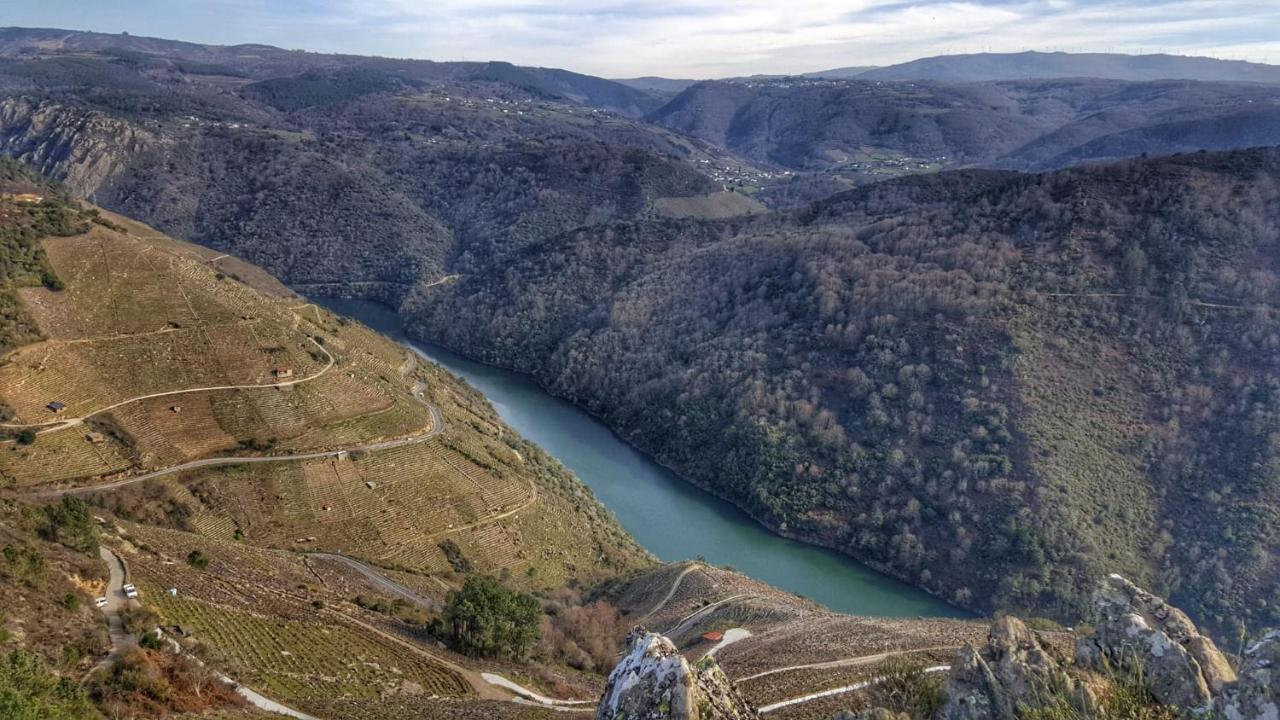 Casa Doade, En A Ribeira Sacra Villa Exteriör bild